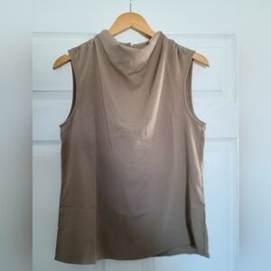 Joe Fresh Sleeveless Tan Blouse